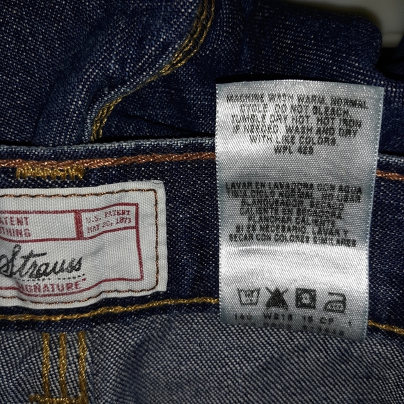 Levi Strauss Boys Size 34 Husky Carpenter Jeans - Picture 10 of 10